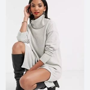 & Other Stories Rollneck Sweater Dress